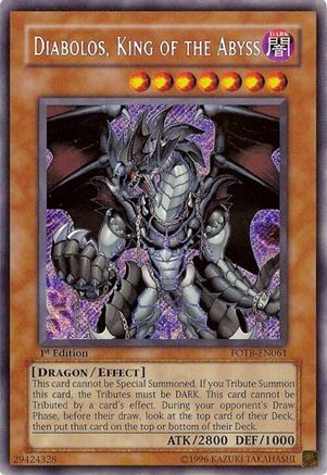 Image of Diabolos, King of the Abyss (FOTB-EN061) - Force of the Breaker Unlimited