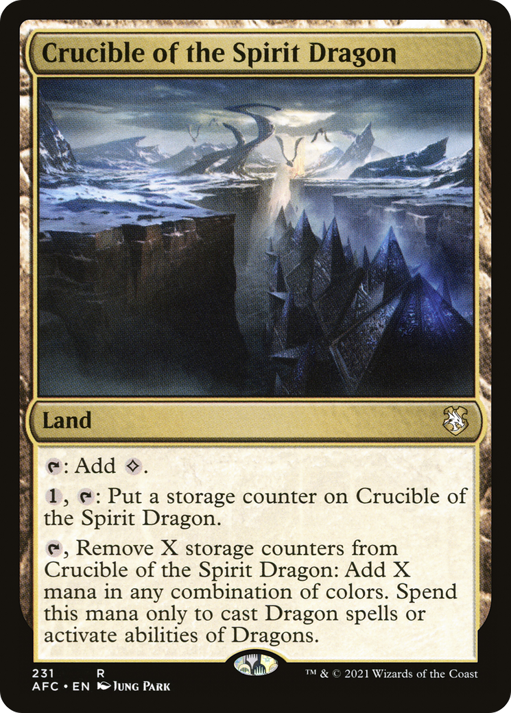 Image of Crucible of the Spirit Dragon (AFC-231) - Forgotten Realms Commander