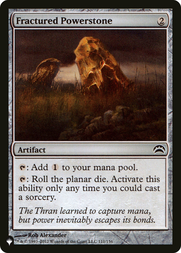 Image of Fractured Powerstone (LIST-111/156) - The List