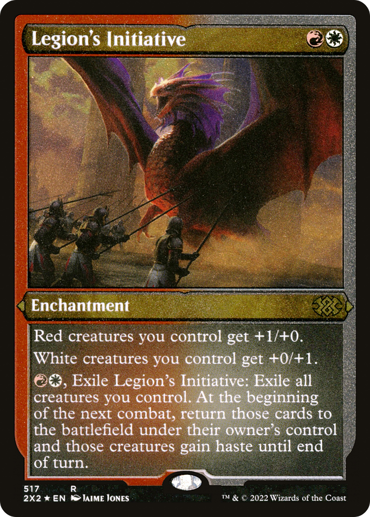 Image of Legion's Initiative (2X2-517) - Double Masters 2022 Foil