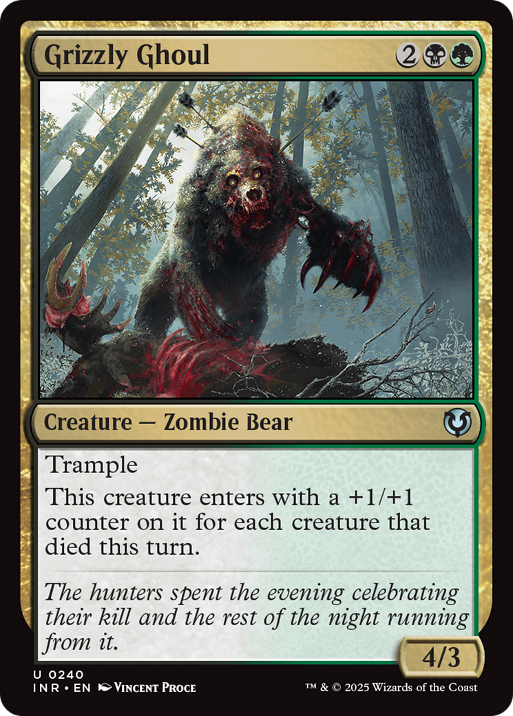 Image of Grizzly Ghoul (INR-240) - Innistrad Remastered