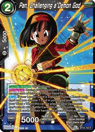 Image of Pan, Challenging a Demon God (BT16-105) - Realm of the Gods Foil