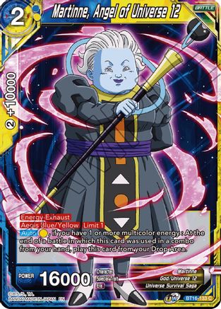 Image of Martinne, Angel of Universe 12 (BT16-133) - Realm of the Gods Foil
