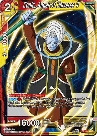 Image of Conic, Angel of Universe 4 (BT16-134) - Realm of the Gods