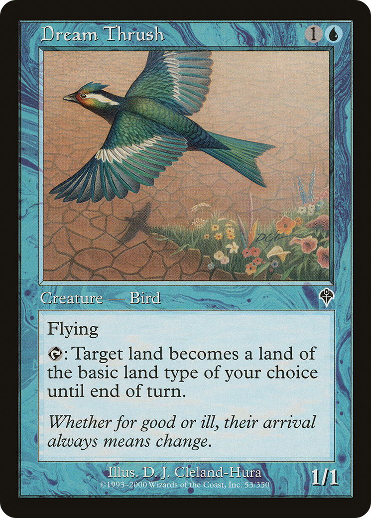 Image of Dream Thrush (INV-053) - Invasion