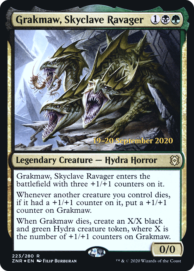 Image of Grakmaw, Skyclave Ravager (PRE-223) - Zendikar Rising Promos Foil