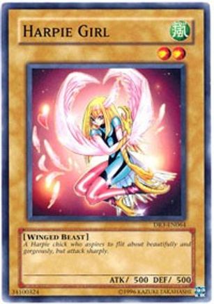 Image of Harpie Girl (DR3-EN064) - Dark Revelation Volume 3 Unlimited