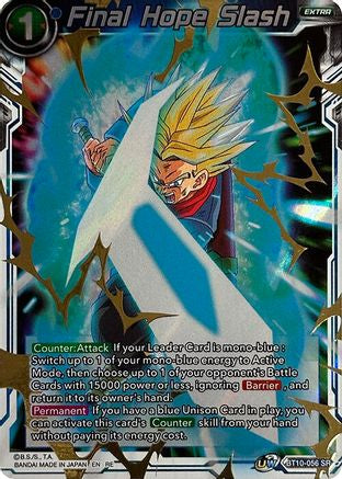 Image of Final Hope Slash (BT10-056) - Rise of the Unison Warrior 2nd Edition Foil