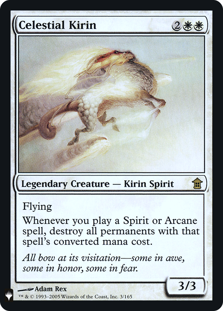 Image of Celestial Kirin (LIST-003) - The List Foil