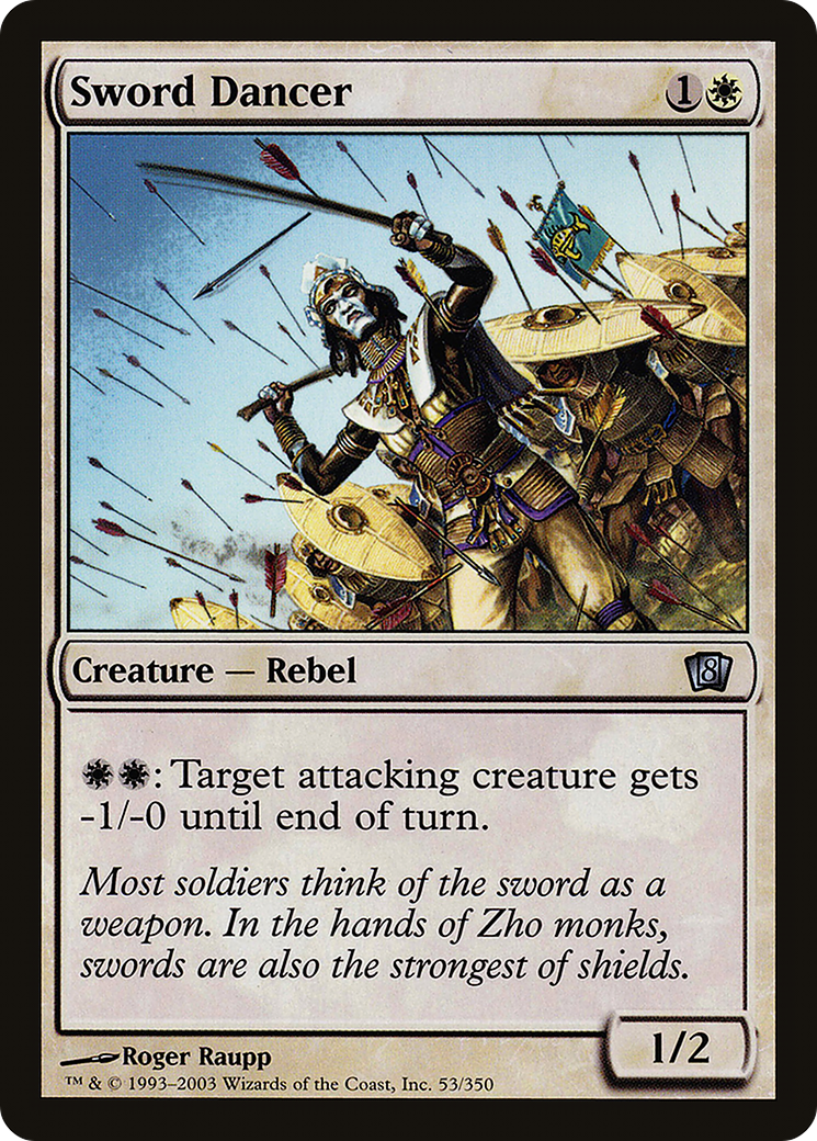 Image of Sword Dancer (8ED-053) - 8th Edition Foil