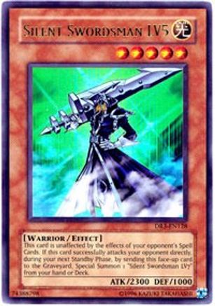 Image of Silent Swordsman LV5 (DR3-EN128) - Dark Revelation Volume 3 Unlimited