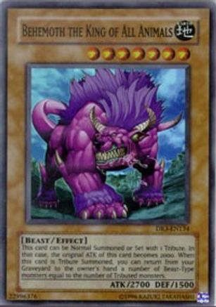 Image of Behemoth the King of All Animals (DR3-EN134) - Dark Revelation Volume 3 Unlimited