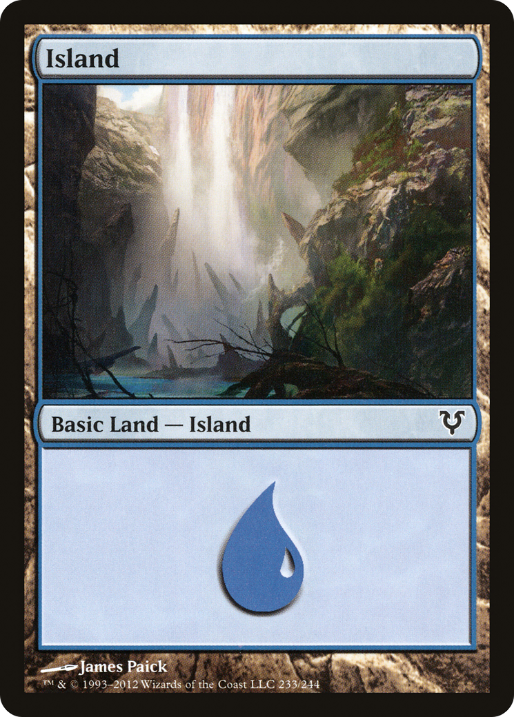 Image of Island (233) (AVR-233) - Avacyn Restored