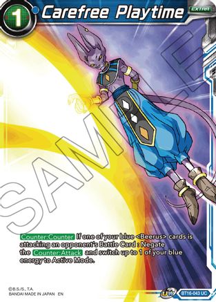 Image of Carefree Playtime (BT16-043) - Realm of the Gods Foil