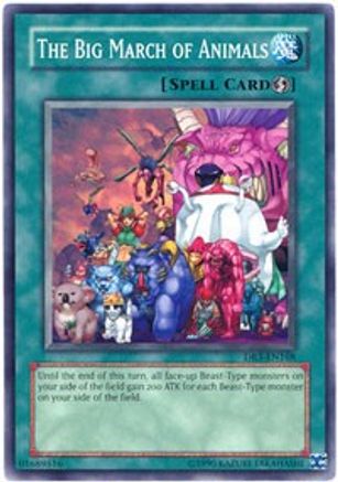 Image of The Big March of Animals (DR3-EN168) - Dark Revelation Volume 3 Unlimited