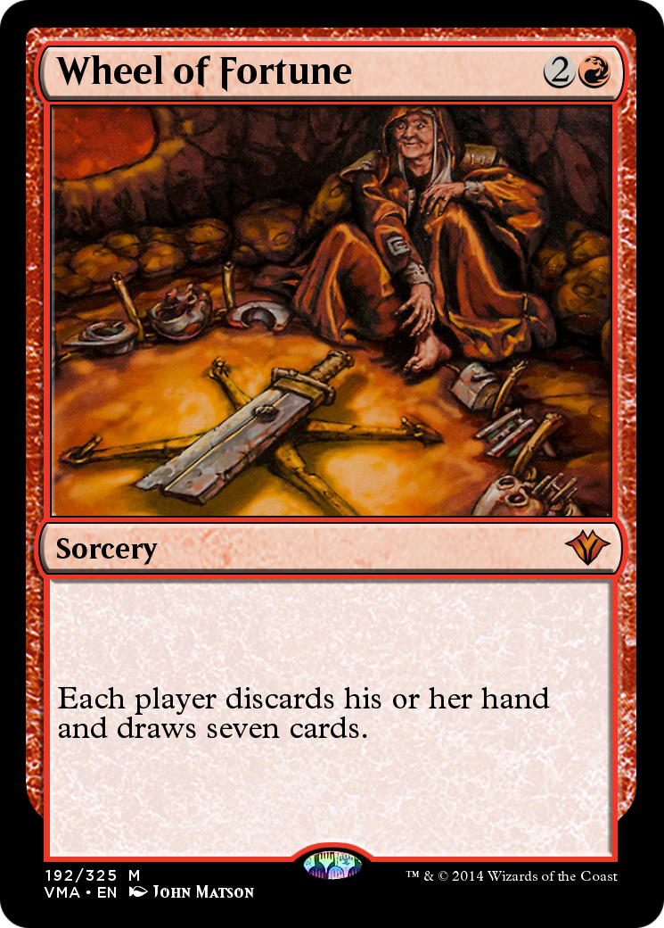 Image of Wheel of Fortune (VMA-192) - Vintage Masters