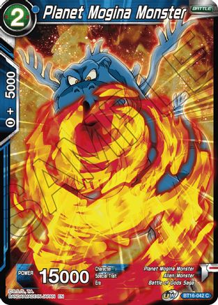 Image of Planet Mogina Monster (BT16-042) - Realm of the Gods Foil