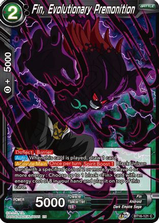 Image of Fin, Evolutionary Premonition (BT16-121) - Realm of the Gods