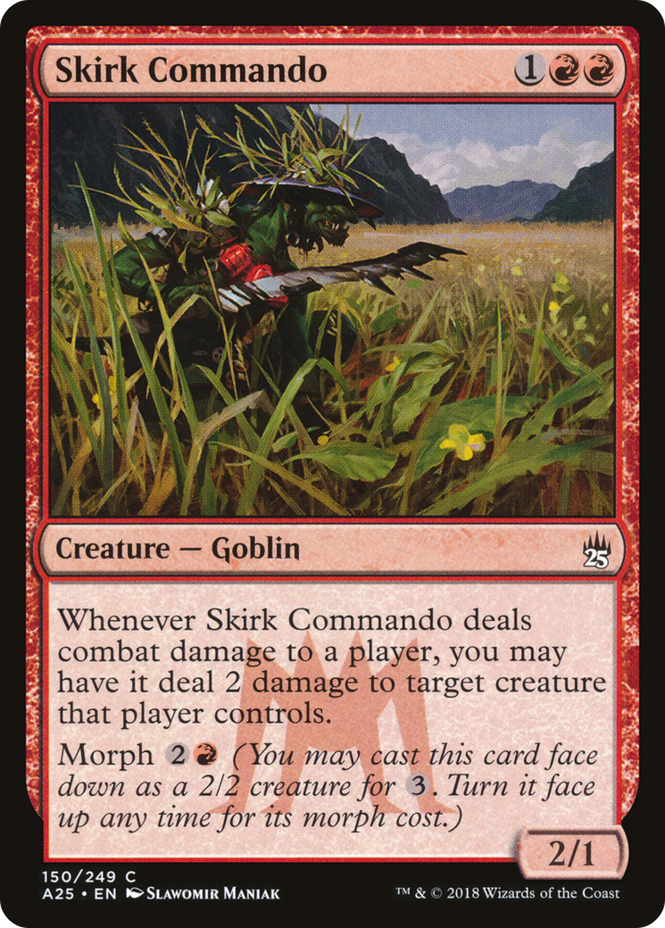 Image of Skirk Commando (A25-150) - Masters 25