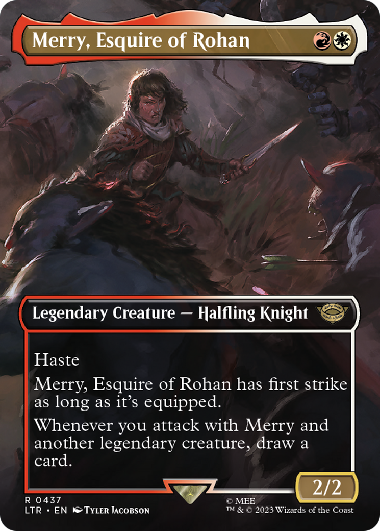 Image of Merry, Esquire of Rohan (Borderless) (LTR-437) - The Lord of the Rings: Tales of Middle-earth (Borderless)