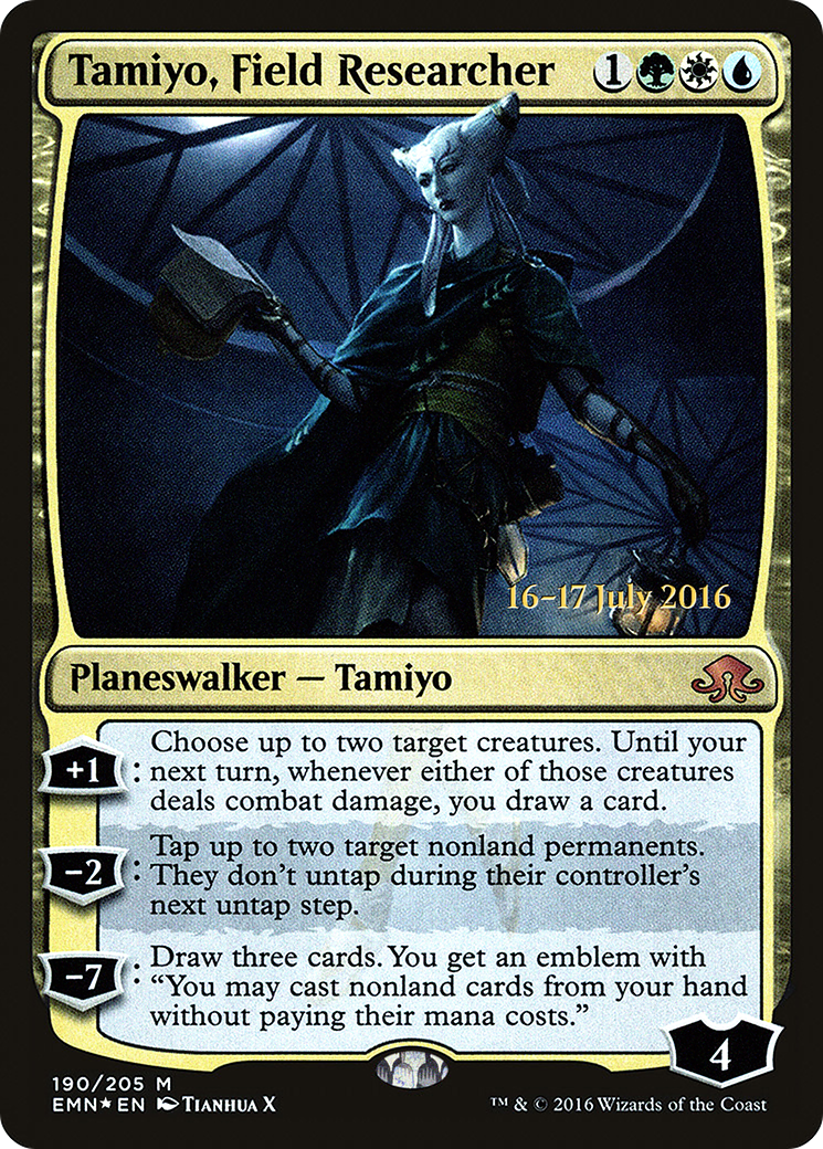 Image of Tamiyo, Field Researcher (PRE-190) - Eldritch Moon Promos Foil