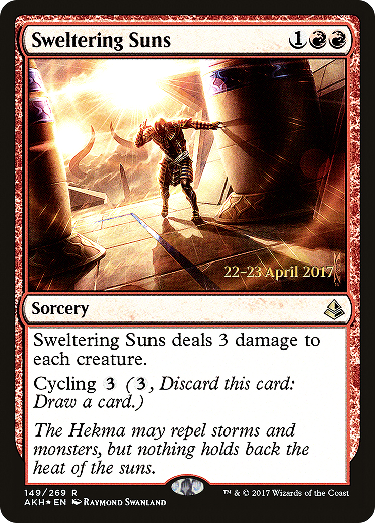Image of Sweltering Suns (PRE-149) - Amonkhet Promos Foil