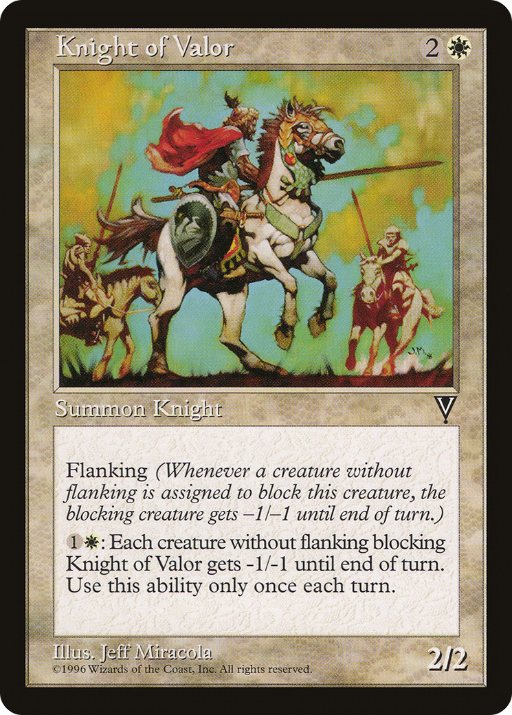 Image of Knight of Valor (VIS-) - Visions