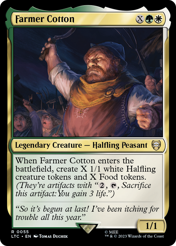 Image of Farmer Cotton (LTC-055) - Tales of Middle-earth Commander