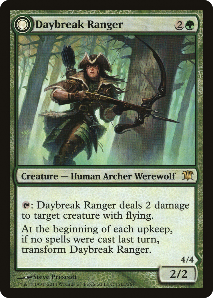 Image of Daybreak Ranger (ISD-176) - Innistrad: (Double Faced Transform) Foil