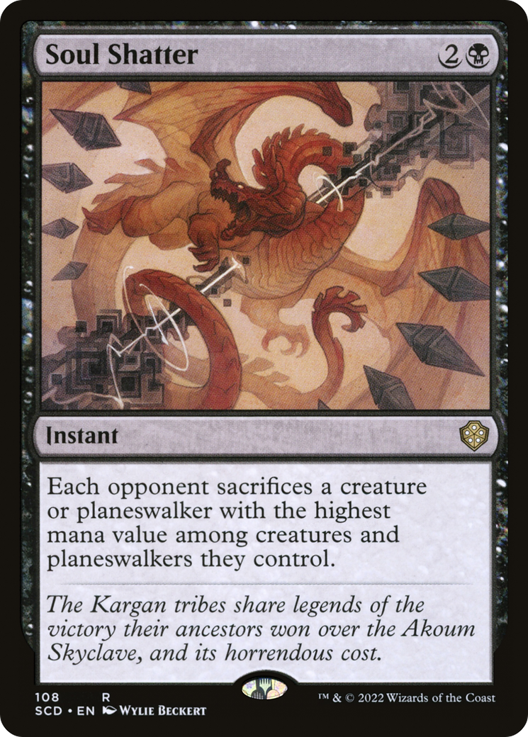 Image of Soul Shatter (SCD-108) - Starter Commander Decks