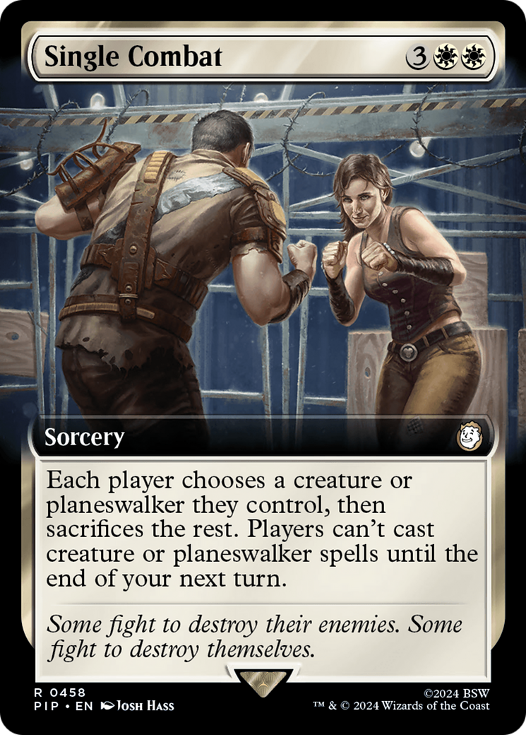 Image of Single Combat (Extended Art) (PIP-458) - Fallout: (Extended Art)