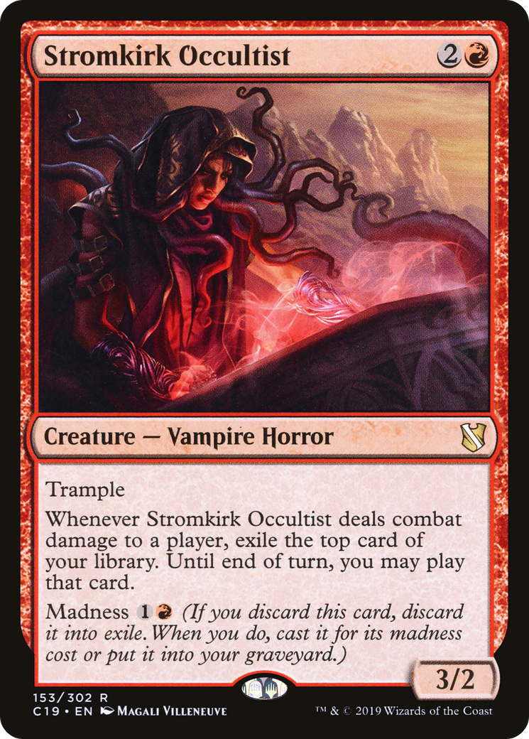 Image of Stromkirk Occultist (C19-153) - Commander 2019