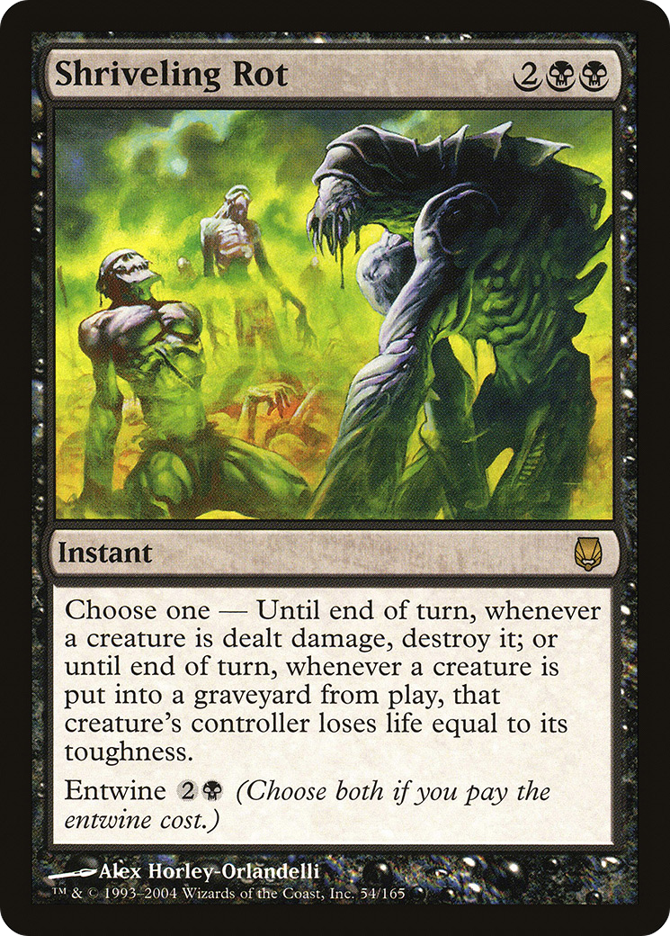 Image of Shriveling Rot (DST-054) - Darksteel