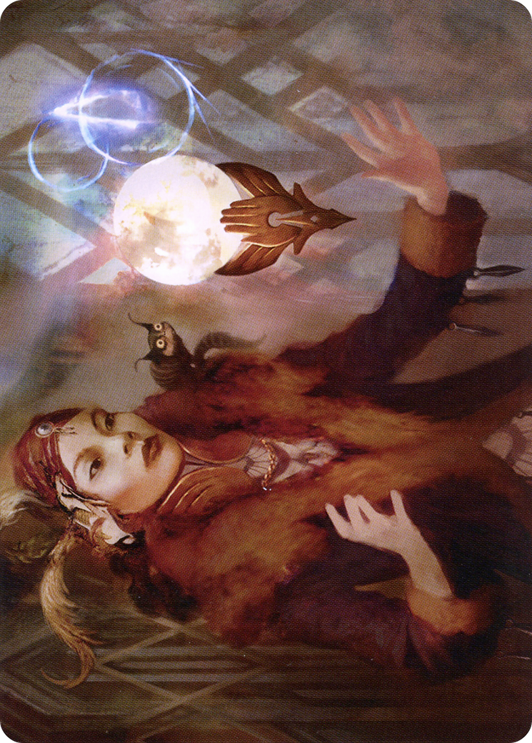 Image of Misfortune Teller // Misfortune Teller (ASNC-058) - New Capenna Art Series (Borderless) Foil