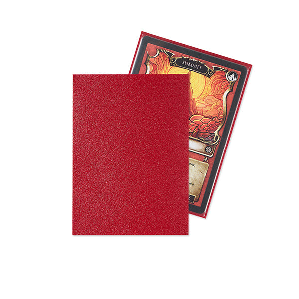 Image of Arcane Fortress Card Sleeves: Standard- Matte- Dark Ruby (100 ct)