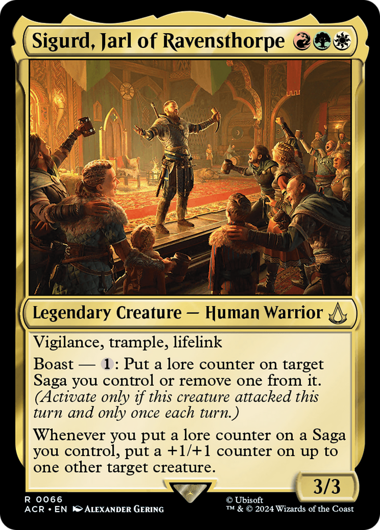 Image of Sigurd, Jarl of Ravensthorpe (ACR-066) - Assassin's Creed