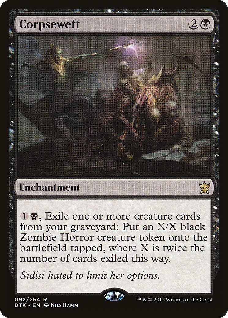 Image of Corpseweft (DTK-092) - Dragons of Tarkir