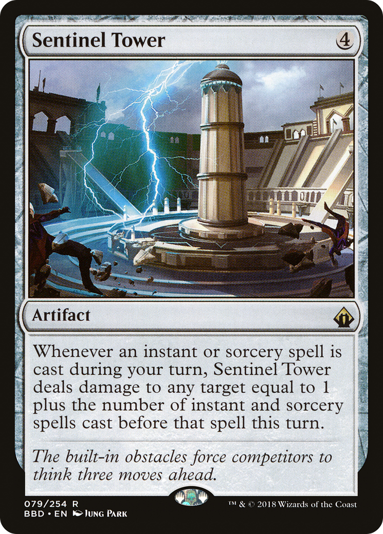 Image of Sentinel Tower (BBD-079) - Battlebond Foil