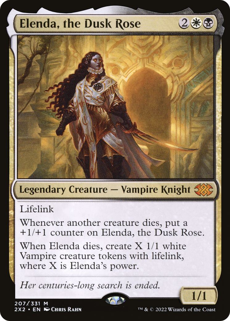 Image of Elenda, the Dusk Rose (2X2-207) - Double Masters 2022
