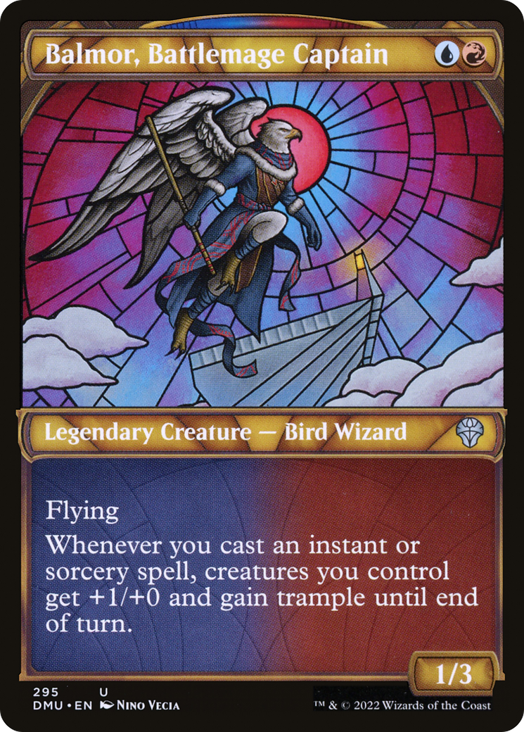 Image of Balmor, Battlemage Captain (Showcase) (DMU-295) - Dominaria United: (Showcase) Foil