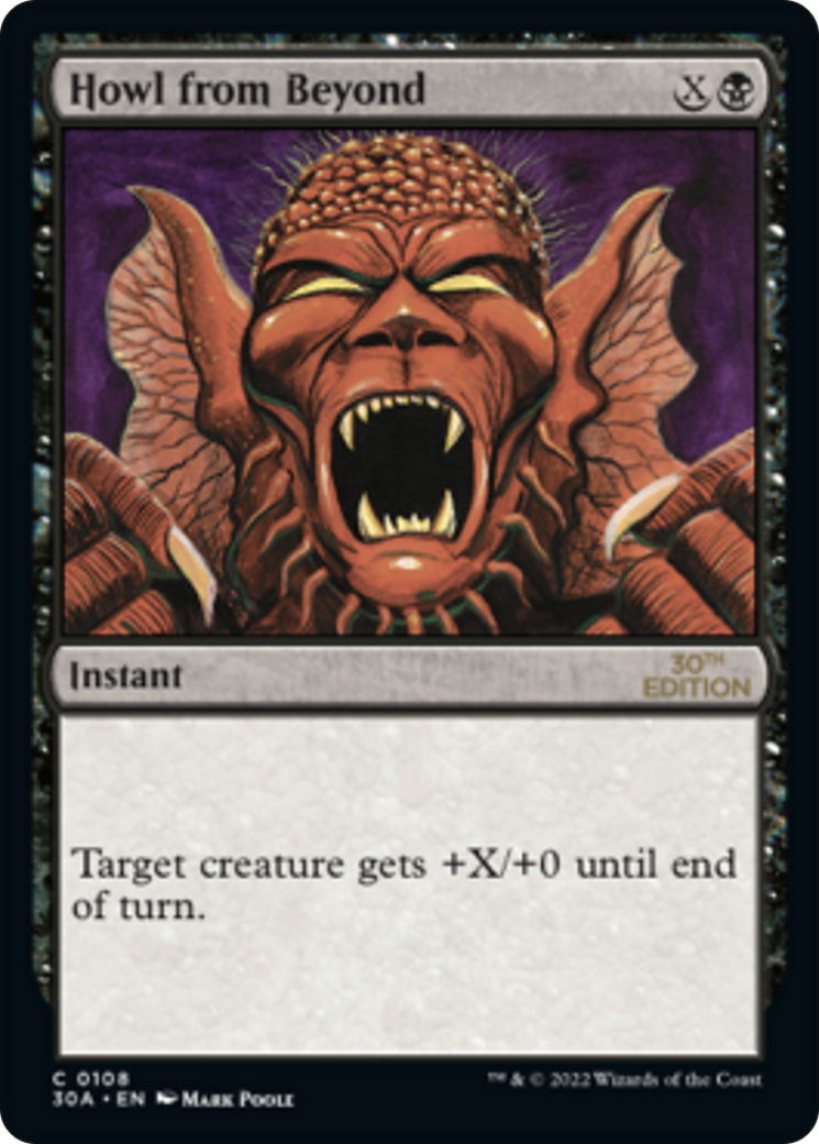 Image of Howl from Beyond (30A-108) - 30th Anniversary Edition