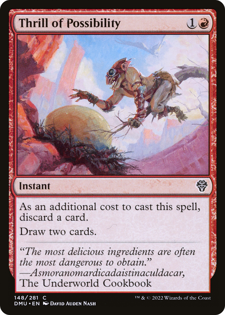Image of Thrill of Possibility (DMU-148) - Dominaria United Foil