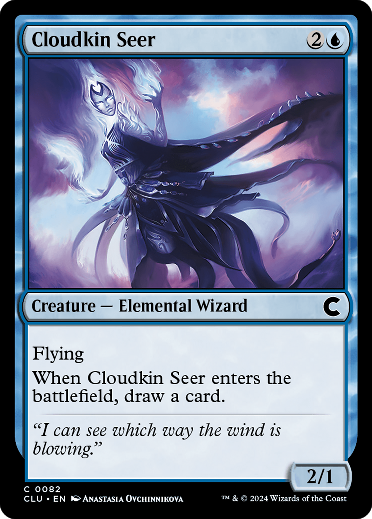 Image of Cloudkin Seer (CLU-082) - Ravnica: Clue Edition