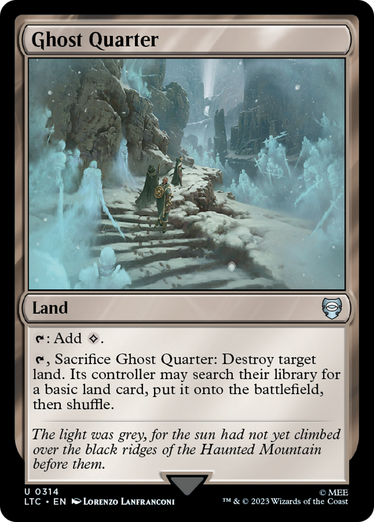 Image of Ghost Quarter (LTC-314) - Tales of Middle-earth Commander
