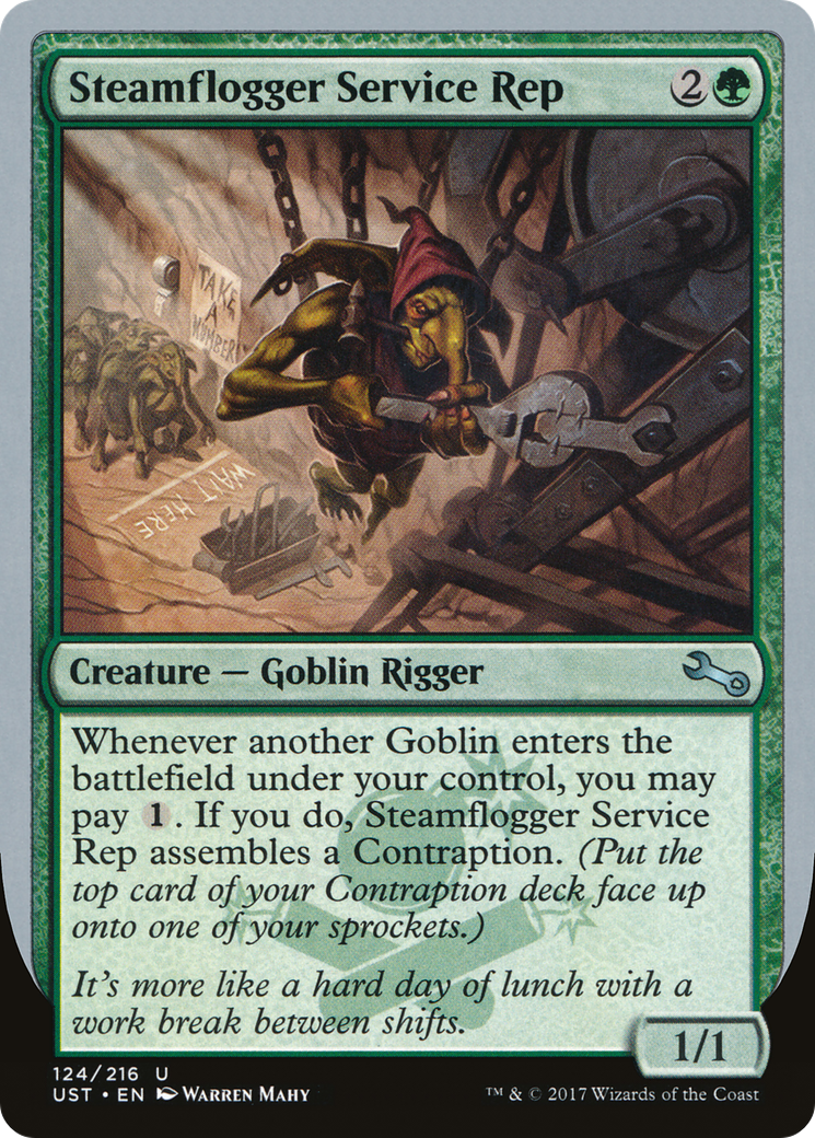 Image of Steamflogger Service Rep (UST-124) - Unstable Foil