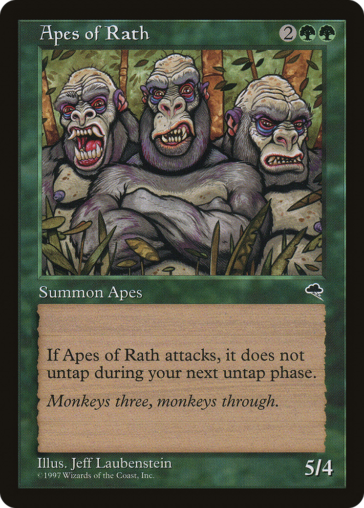 Image of Apes of Rath (TMP-214) - Tempest