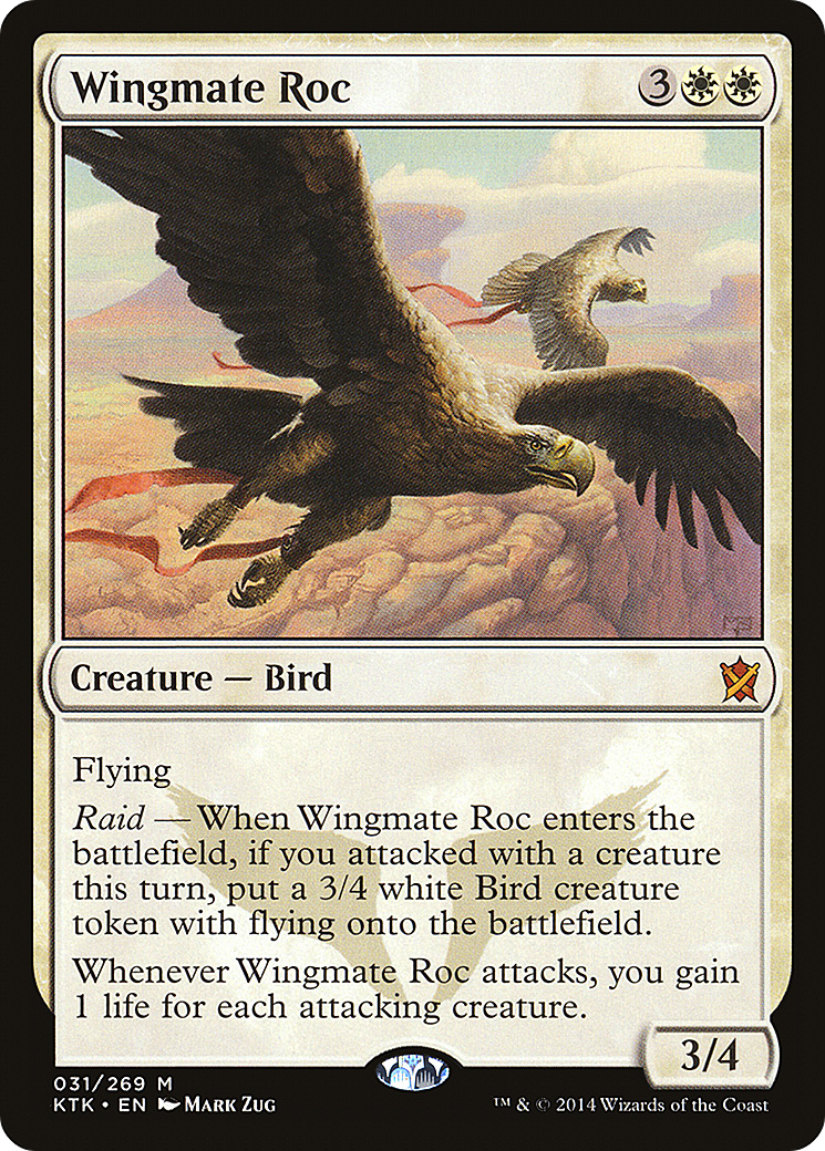 Image of Wingmate Roc (KTK-031) - Khans of Tarkir Foil