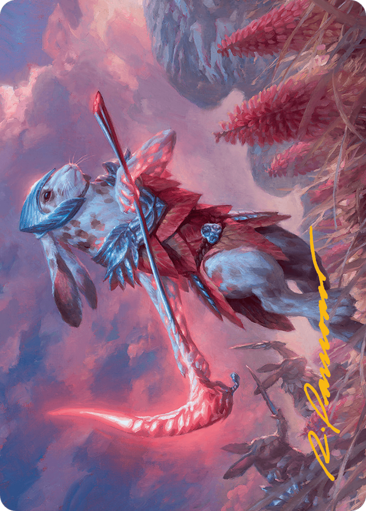 Image of Baylen, the Haymaker // Baylen, the Haymaker (ABLB-025) - Bloomburrow Art Series (Borderless)