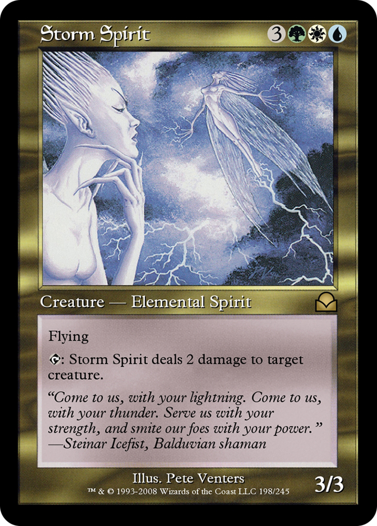 Image of Storm Spirit (ME2-198) - Masters Edition II