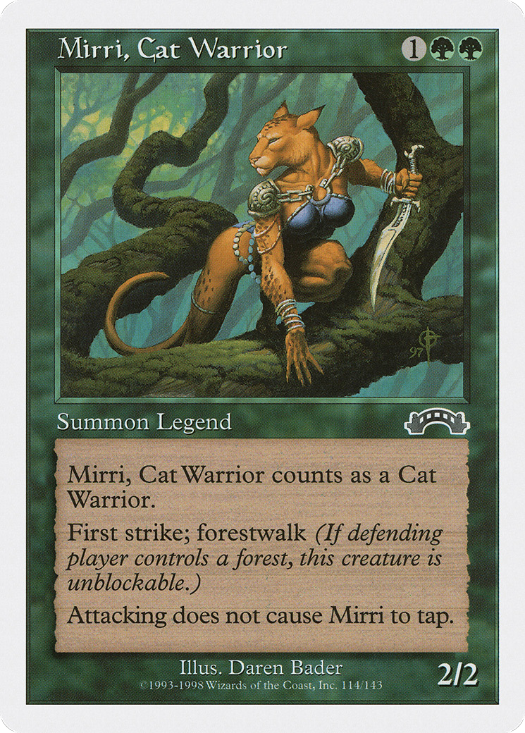 Image of Mirri, Cat Warrior (ATH-114) - Anthologies